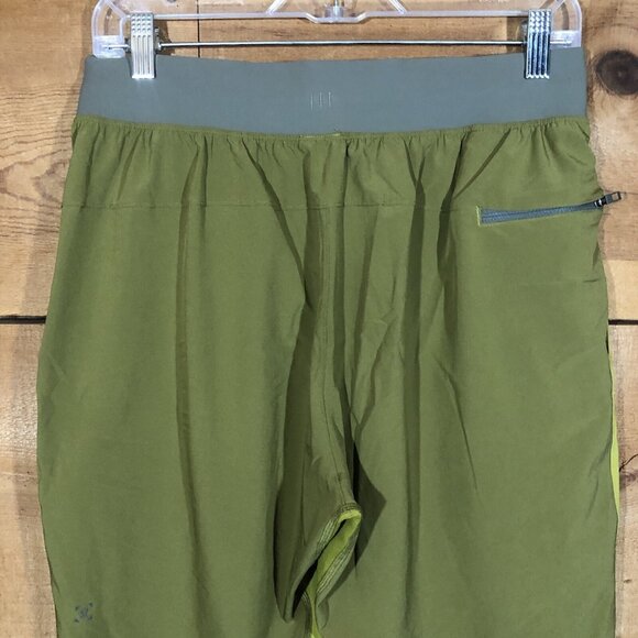 Lululemon 2 Tone Activewear Exercise Running Shorts Mens Size Medium Pockets - Picture 7 of 11